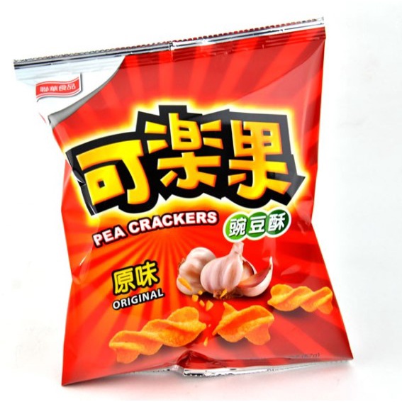 〔一包平均7.7元〕聯華【可樂果】碗豆酥 原味 量販箱(28gx24包/箱)