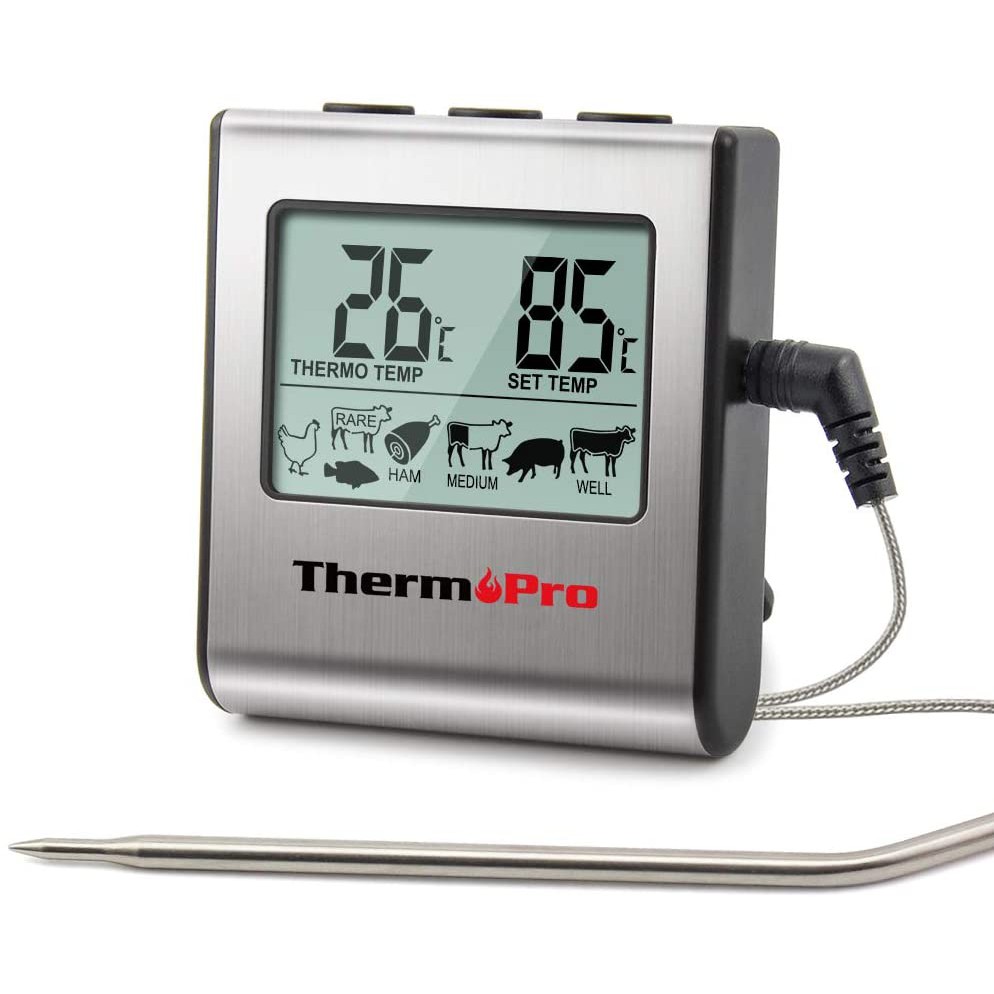 【北歐生活】ThermoPro 料理用 數位溫度計 計時器 TP-16