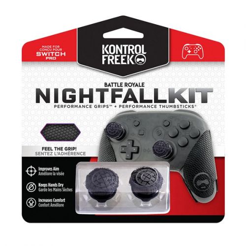 KontrolFreek NS Switch Pro 控制器專用類比蘑菇頭+握把保護套 PK-2345-PRO