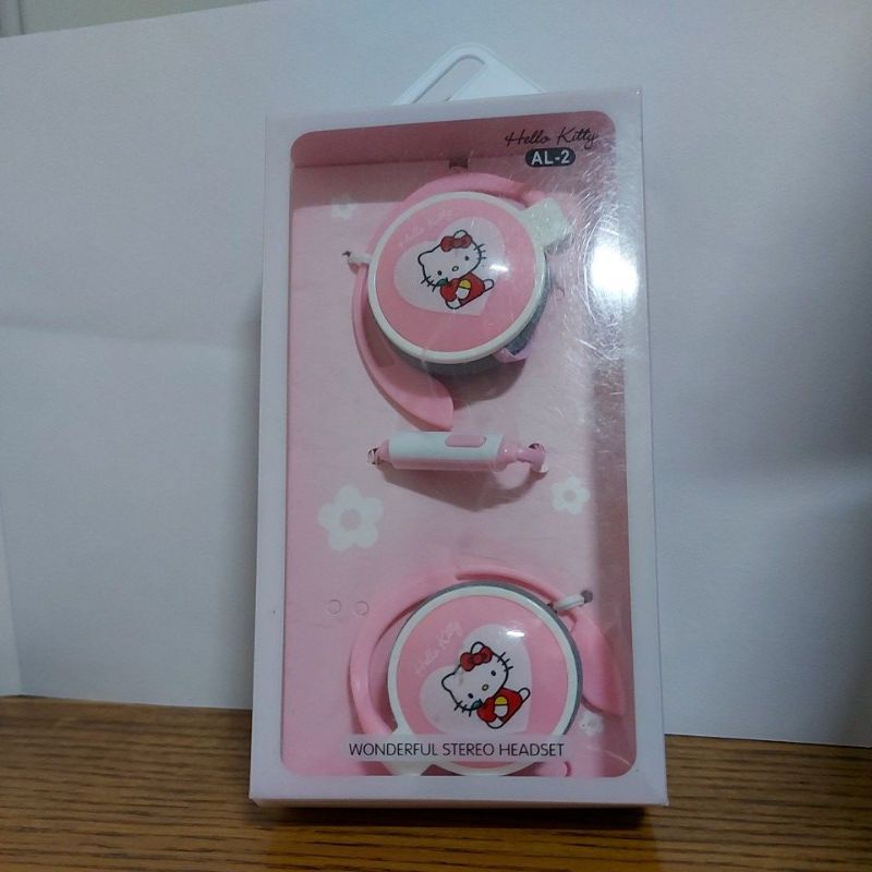 全新 Hello Kitty 卡通可愛入耳式耳機 MP3 / MP4 有線耳機電腦運動入耳式耳機