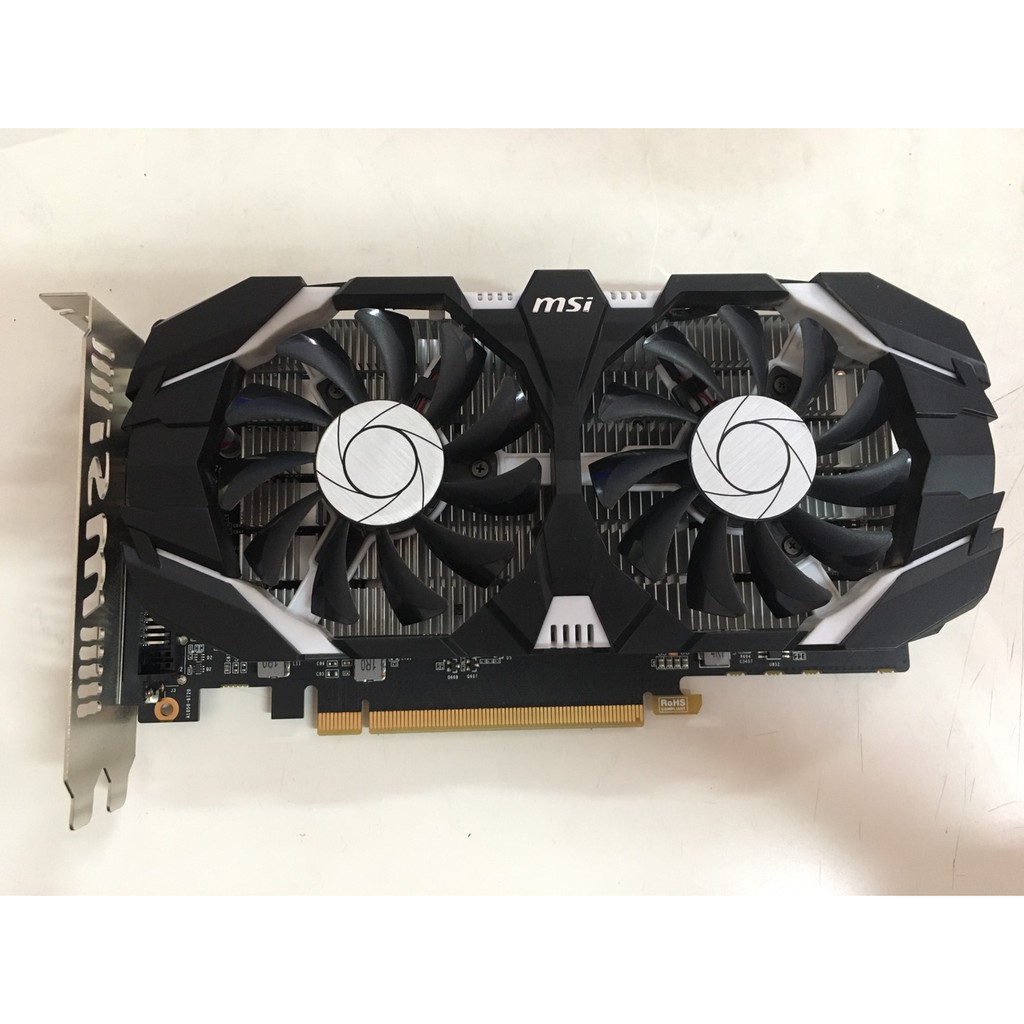 MSI微星GeForce GTX 1050 Ti 4GT OC (飆風版) PCI-E顯示卡<二手良品>