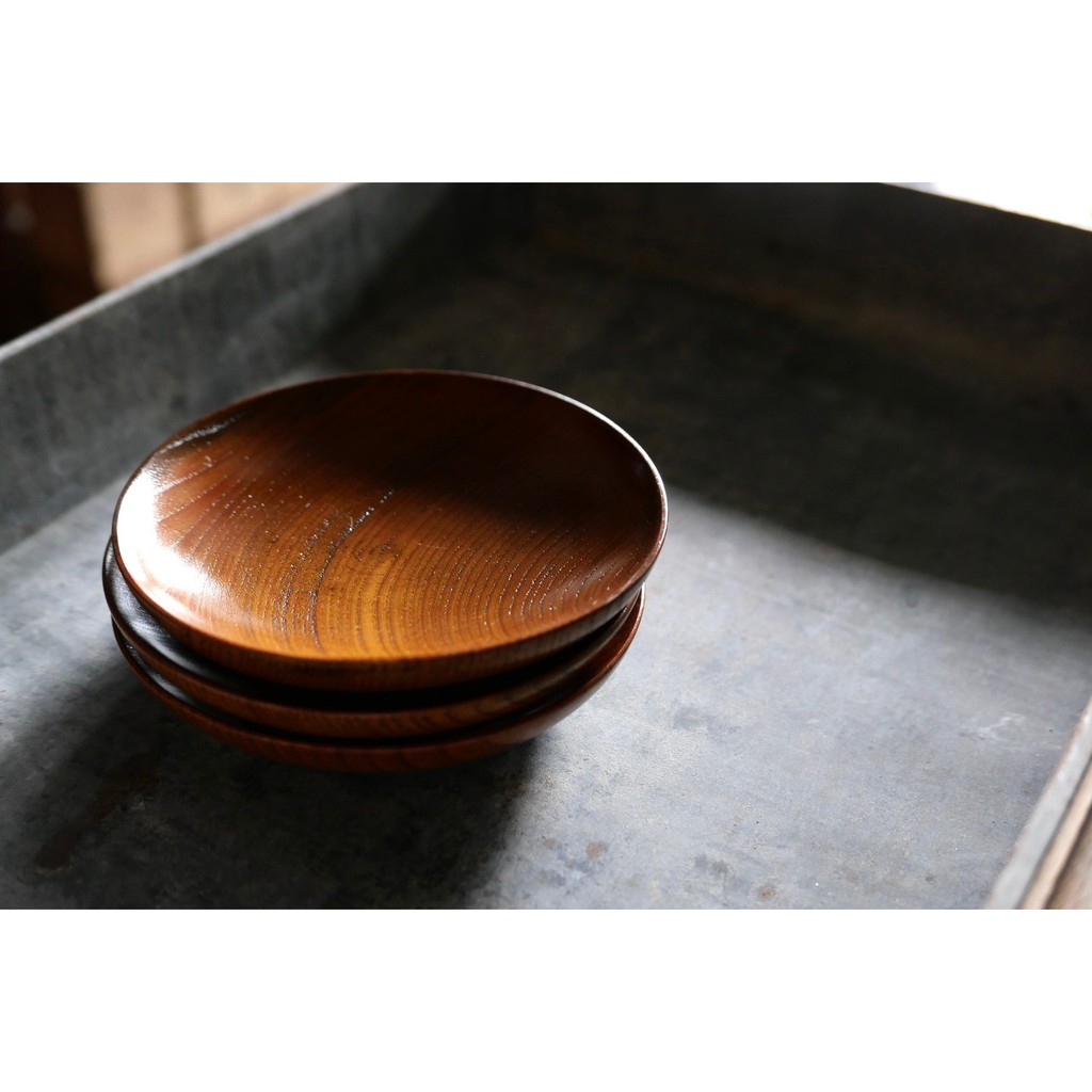 日本 昭和 茶道具 煎茶道具 木製 杯墊 茶托 杯托 銅器 茶藝 飾盤 擺件