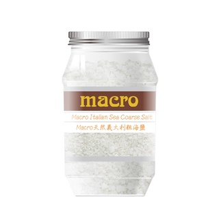 macro天然義大利粗海鹽 / 450g eslite誠品