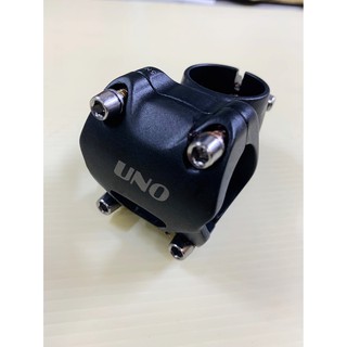 【小謙單車】全新UNO 輕量化鋁合金超短龍頭 31.8mm， 長度 35mm