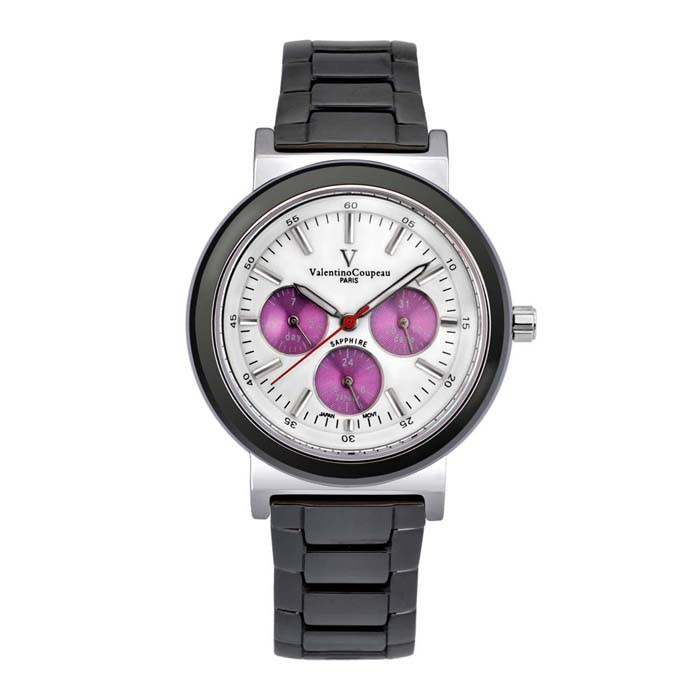 🐻被被熊🐻總代理貨 范倫鐵諾古柏 Valentino Coupeau 香榭 三眼 陶瓷 腕錶 手錶 手表 25