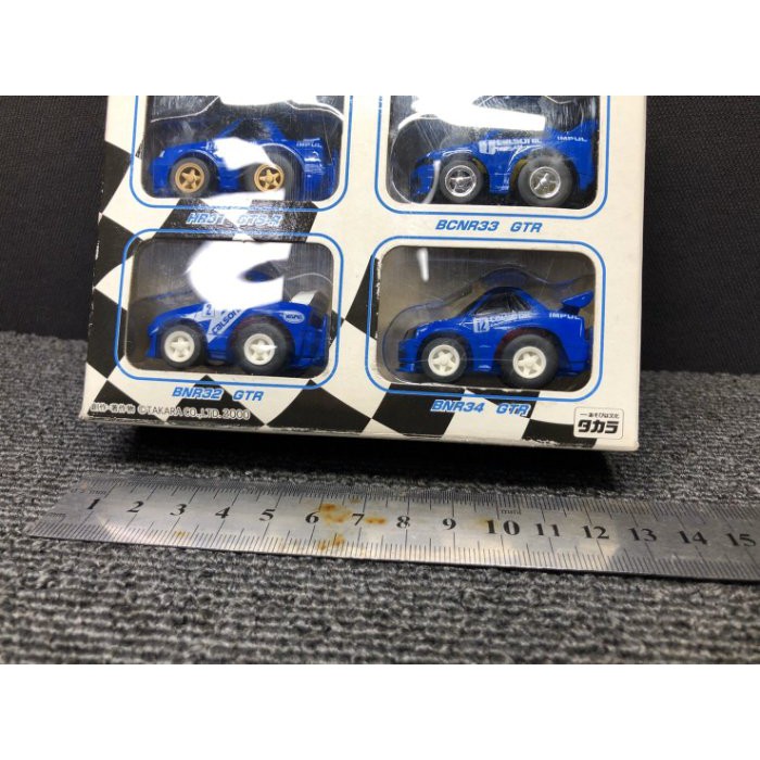 Takara Choro Q Calsonic Racing Team Q版迴力車套裝 蝦皮購物