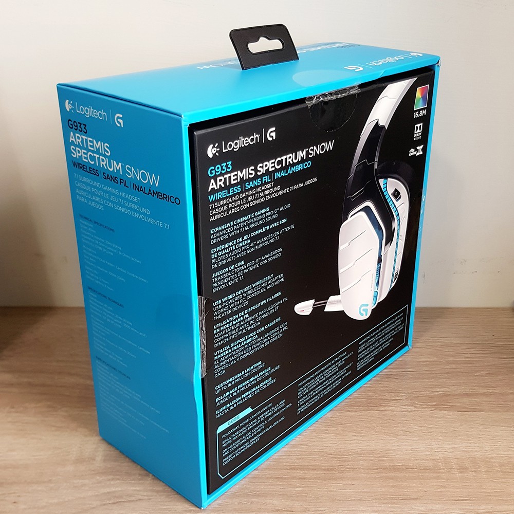 全新羅技logitech G933 電競耳機 Rgb 7 1 遊戲電競 保固１２個月 Wowlook 蝦皮購物