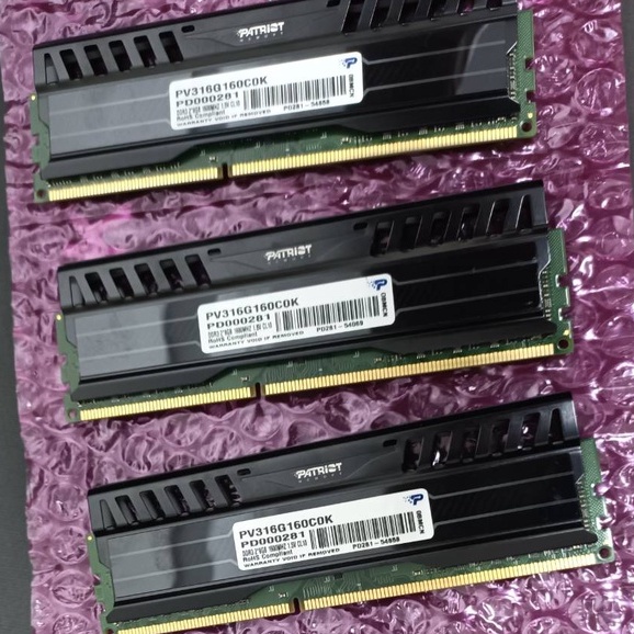 Patriot 博帝 蟒龍 Viper 3 16GB (2 x 8GB) DDR3 8G