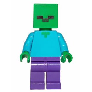 玩樂趣 LEGO樂高 創世神 21118 Zombie 二手人偶(min010)