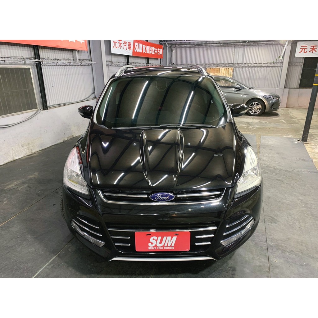 正2014年  Ford  Kuga 2.0 旗艦型超貸 找錢 實車實價 全額貸 一手車 女用車 非自售 里程保證 原版