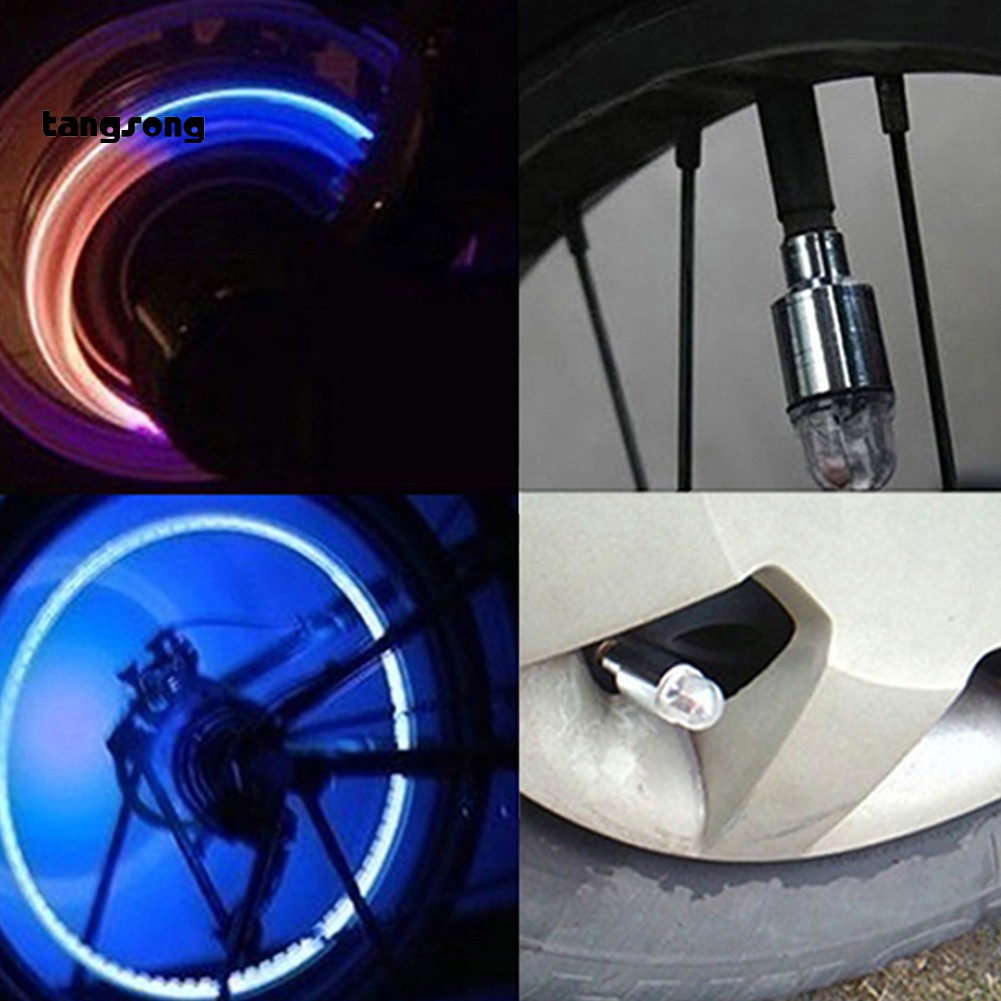 Ts_汽車自行車輪胎氣門燈閃爍led燈鋅合金輪胎輪燈