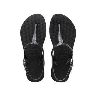 【Havaianas】哈瓦仕 Twist 夾腳涼鞋 黑 女鞋 -4144756-0090W