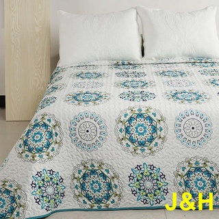 J&H【月之家居】床蓋雙面兩用夾棉絎縫床蓋空調榻榻米床墊沙發鋪炕墊多用夾棉床單ne