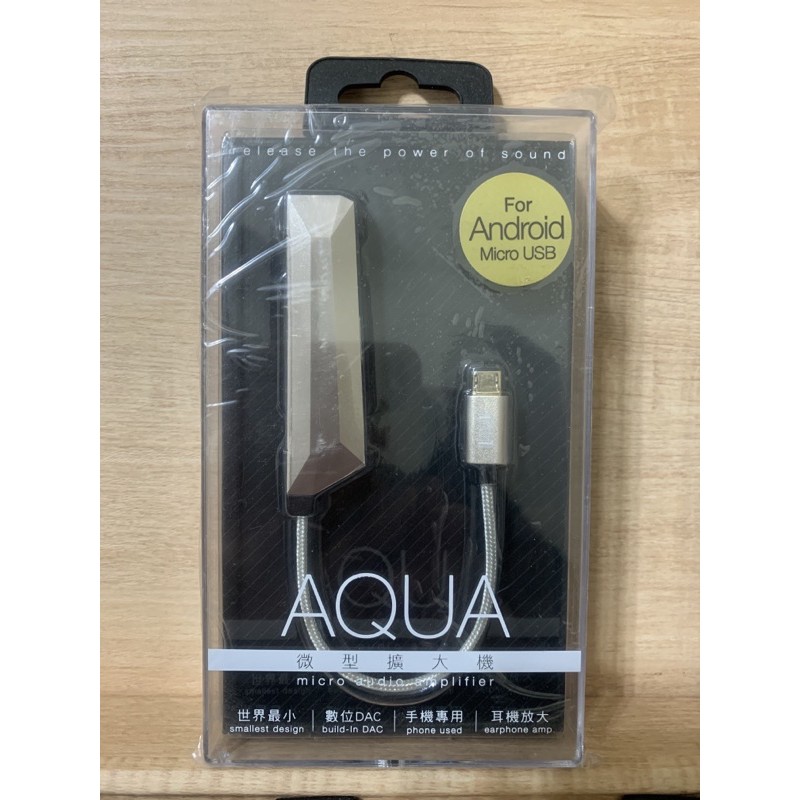【蝦皮茉兒】NEXUM AQUA微型擴大機/Android手機專用/Micro USB 太空灰 EA-01
