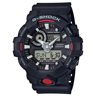 【CASIO】卡西歐 G-SHOCK 防水200米電子錶 GA-700 GA-700-1A 宏崑時計 臺灣公司貨保固一年