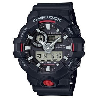 【CASIO】卡西歐 G-SHOCK 防水200米電子錶 GA-700 GA-700-1A 宏崑時計 台灣公司貨保固一年