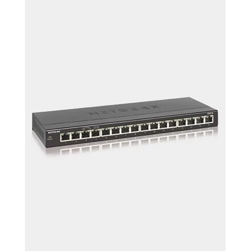 Netgear GS316 薄型 - 16埠 1000M GIGA Ethernet Switch 高速交換式集線器