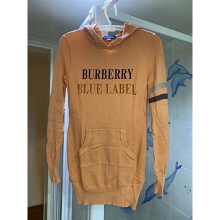 日本藍標Burberry (38)長袖針織毛衣外套洋裝限定款款