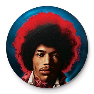 吉米罕醉克斯 Jimi Hendrix (Both Sides of the Sky) - 英國進口徽章