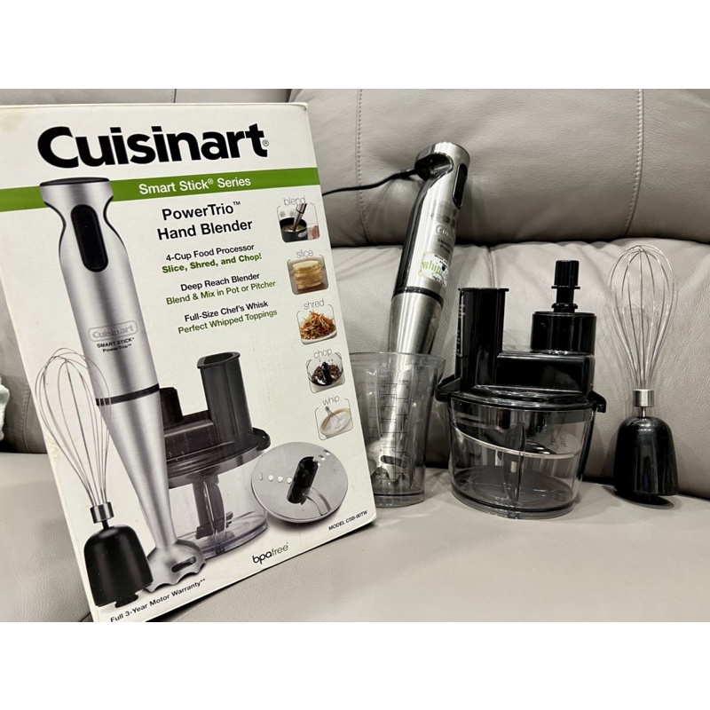 [2手] Cuisinart 美膳雅 CSB-80TW 攪拌棒 手持全方位自動攪拌棒 (CSB-80TW)