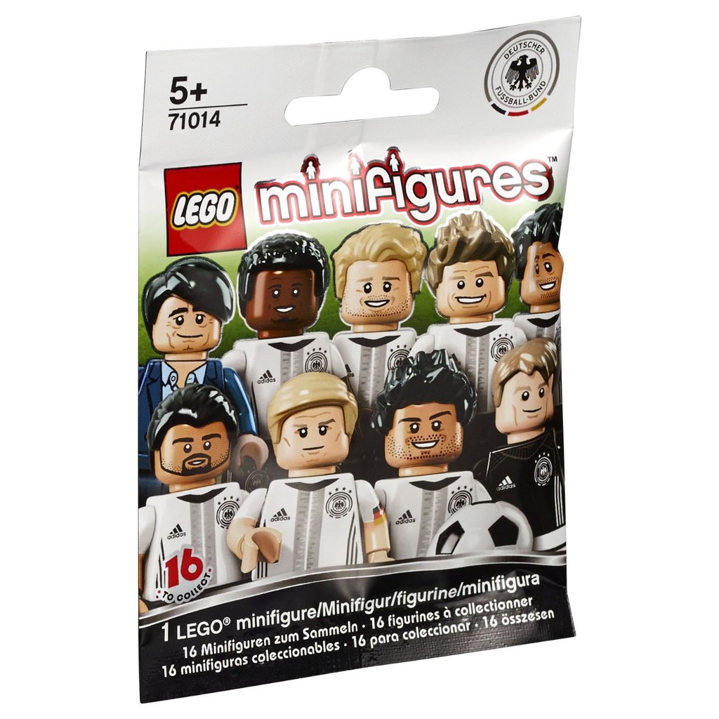 Lego 71014 (隨機) 德國國家足球隊 人偶包 - 抽抽樂