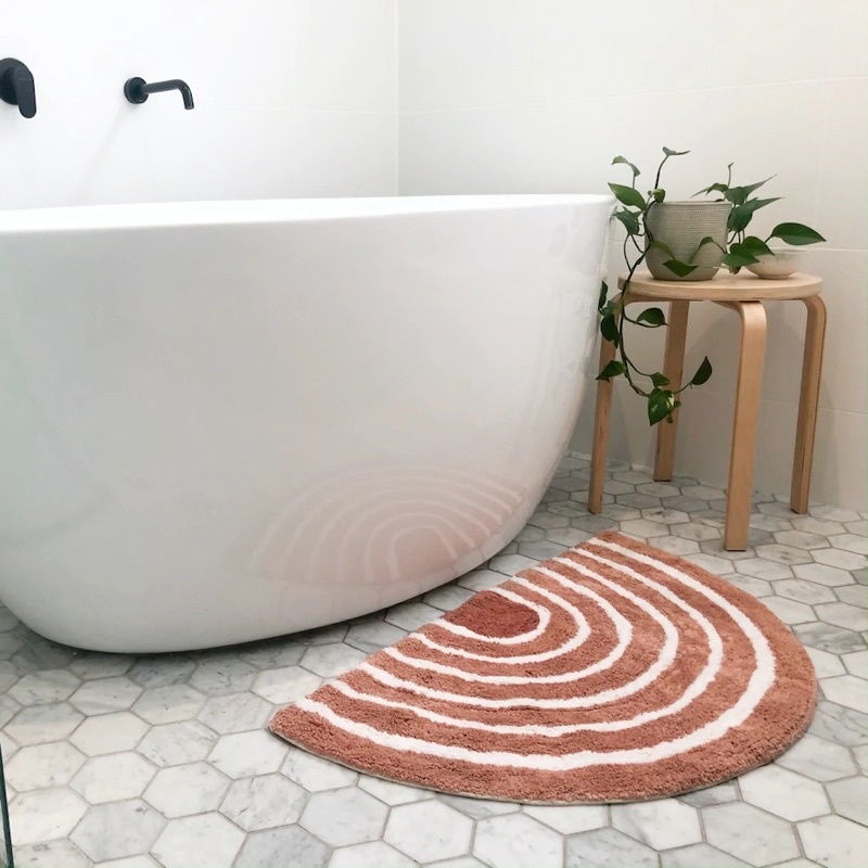 ✨新鮮到貨✨澳洲ohh happy home 彩虹 浴室 吸水墊 地毯rainbow bath mat