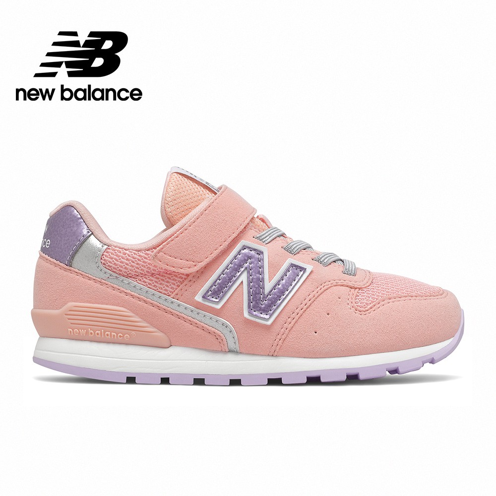 【New Balance】 NB 童鞋_中性_灰粉紅_YV996UPN-W楦 996