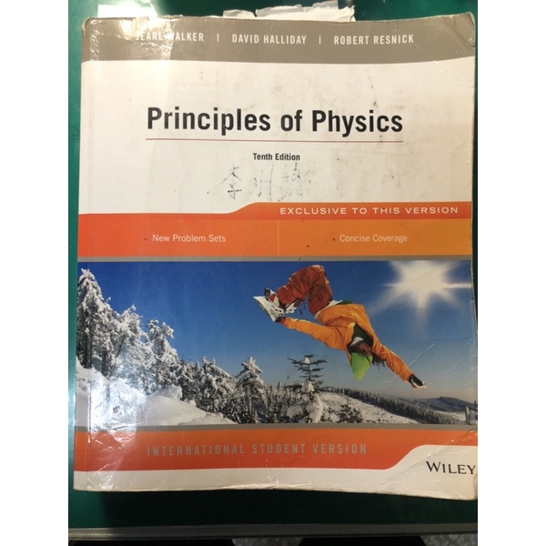 Principles of Physics Tenth Edition