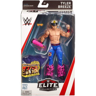 ☆阿Su倉庫☆WWE摔角 Tyler Breeze Elite 61 Figure 時尚警察精華版人偶附偶衣及出場配件