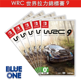 Switch WRC 世界拉力錦標賽 9 中文版 Blue One 電玩 Nintendo Switch