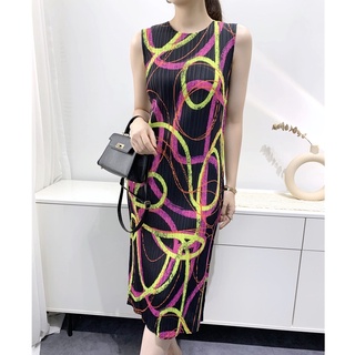 印象のデザイン 極美品Lauren Ralph Lauren Chain Print Dress