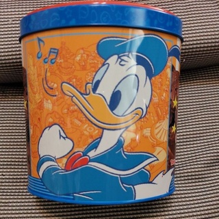 Disney迪士尼 唐老鴨餅乾鐵盒 唐老鴨鐵盒