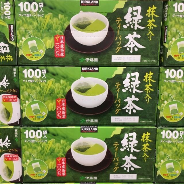 科克蘭 日本綠茶包 1.5公克 X 30入/盒日本綠茶包綠茶茶包/天仁茶包/冷泡茶