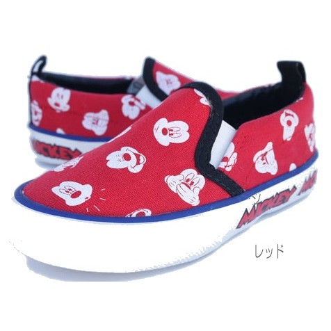 日本 Mickey Mouse 迪士尼 米奇 米老鼠 兒童  帆布鞋 休閒鞋子 懶人鞋 布鞋 跑鞋 鞋子  ~恩恩購物城
