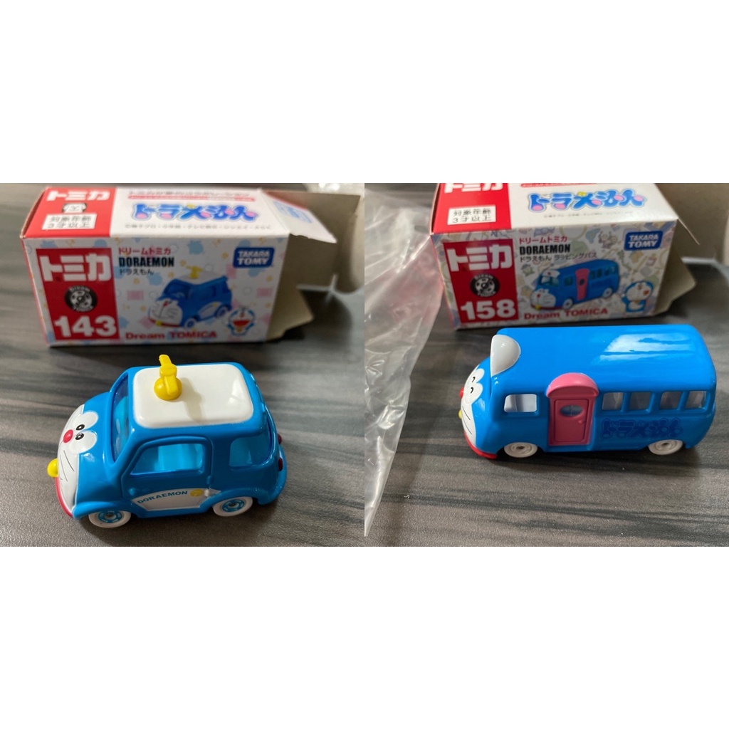 tomica 哆啦A夢 No.143、No.158 多美 tomy