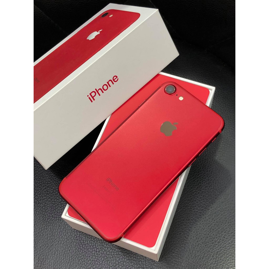 iPhone 7 紅色 128G 外觀9.8成新 功能正常 電池已換新（編號I74498）