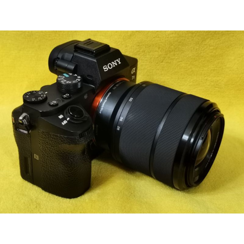 全幅機 Sony a7ii a7m2 A72 漂亮，相機王購買過保有盒單+ 28-70mm鏡頭漂亮。(快門數14xxx