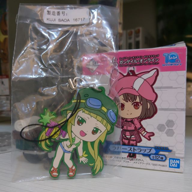 泳裝直擊刀劍神域外傳ggo篇一番賞c賞吊飾不可次郎篠原美優看著就有夏天的感覺呢 蝦皮購物