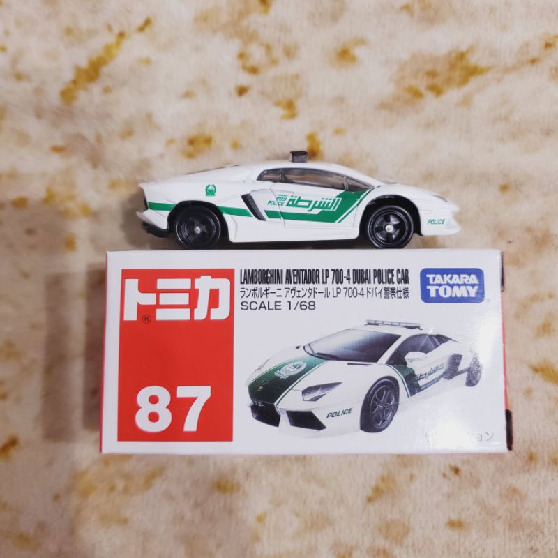 🎇絕版🎇Tomica 87 藍寶堅尼 杜拜警車 多美