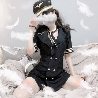 💘現貨🚀女警空姐✨情趣性感內衣 機長套裝性感激情 cosplay制服誘惑 輕薄 奢華 調教