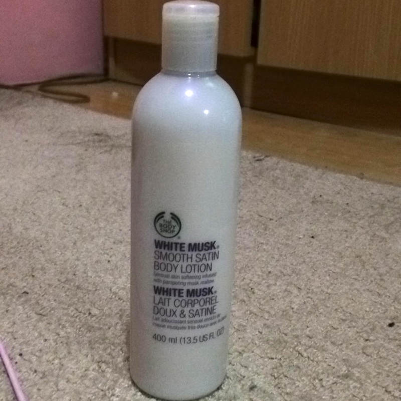 The body shop 白麝香乳液✨