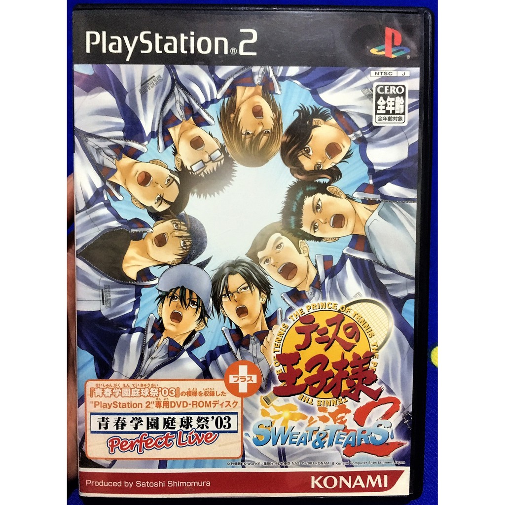 歡樂本鋪ps2遊戲ps2 網球王子sweat Tears 2 テニスの王子様日版遊戲c2 蝦皮購物