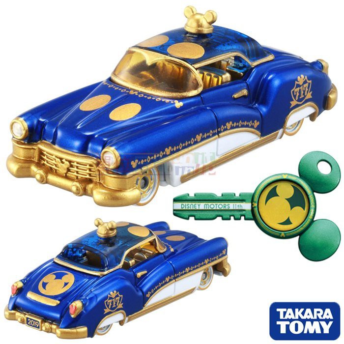 『 單位日貨 』 日本正版 TOMICA 多美 迪士尼 米奇 特別仕樣車 717 含鑰匙 合金 小車 收藏 擺設