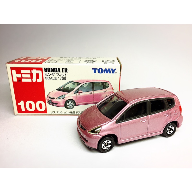 TOMICA HONDA Fit No.100 藍標中國制