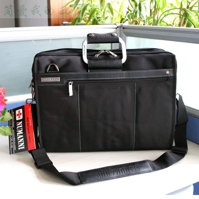 NUMANNI 奴曼尼 金屬鋁手柄 側背包 公事包 手提包  商務包 電腦包(15吋)