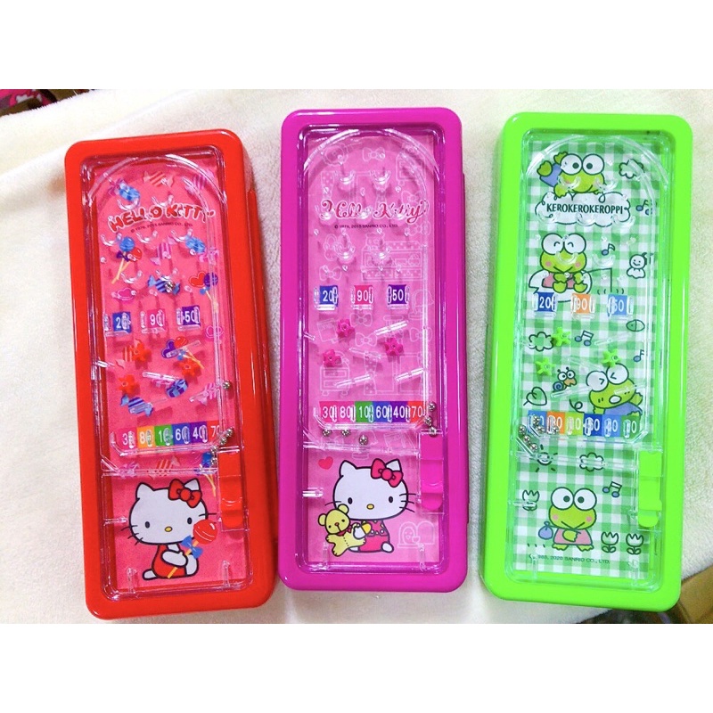 三麗鷗Hello Kitty凱蒂貓/大眼蛙/彈珠鉛筆盒