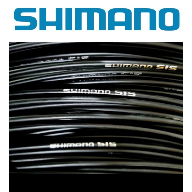 Hitam 4mm 變速桿外線 Shimano SIS 電纜外殼 Operan SL Bike 4mm 黑色黑色每米