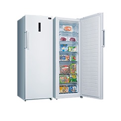 優惠中 250公升 無霜直立式冷凍櫃  SANLUX 台灣三洋   SCR-250F 白色