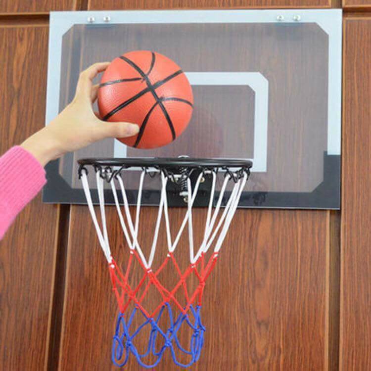 可扣籃 實心框 不鏽鋼框 兒童 成人 籃框 籃板 室內 居家 宿舍 籃球框 貼牆 掛門 運動 打球 NBA