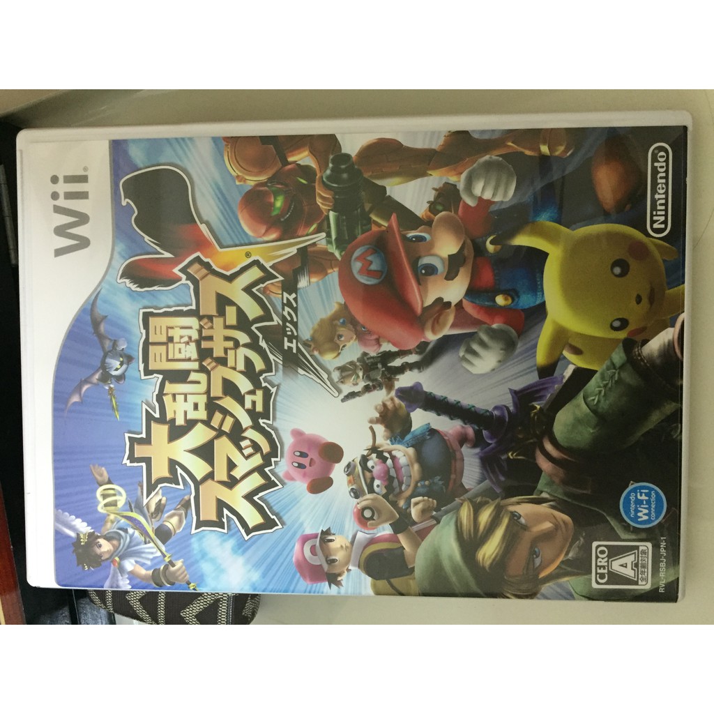 日版 wii 任天堂明星大亂鬥